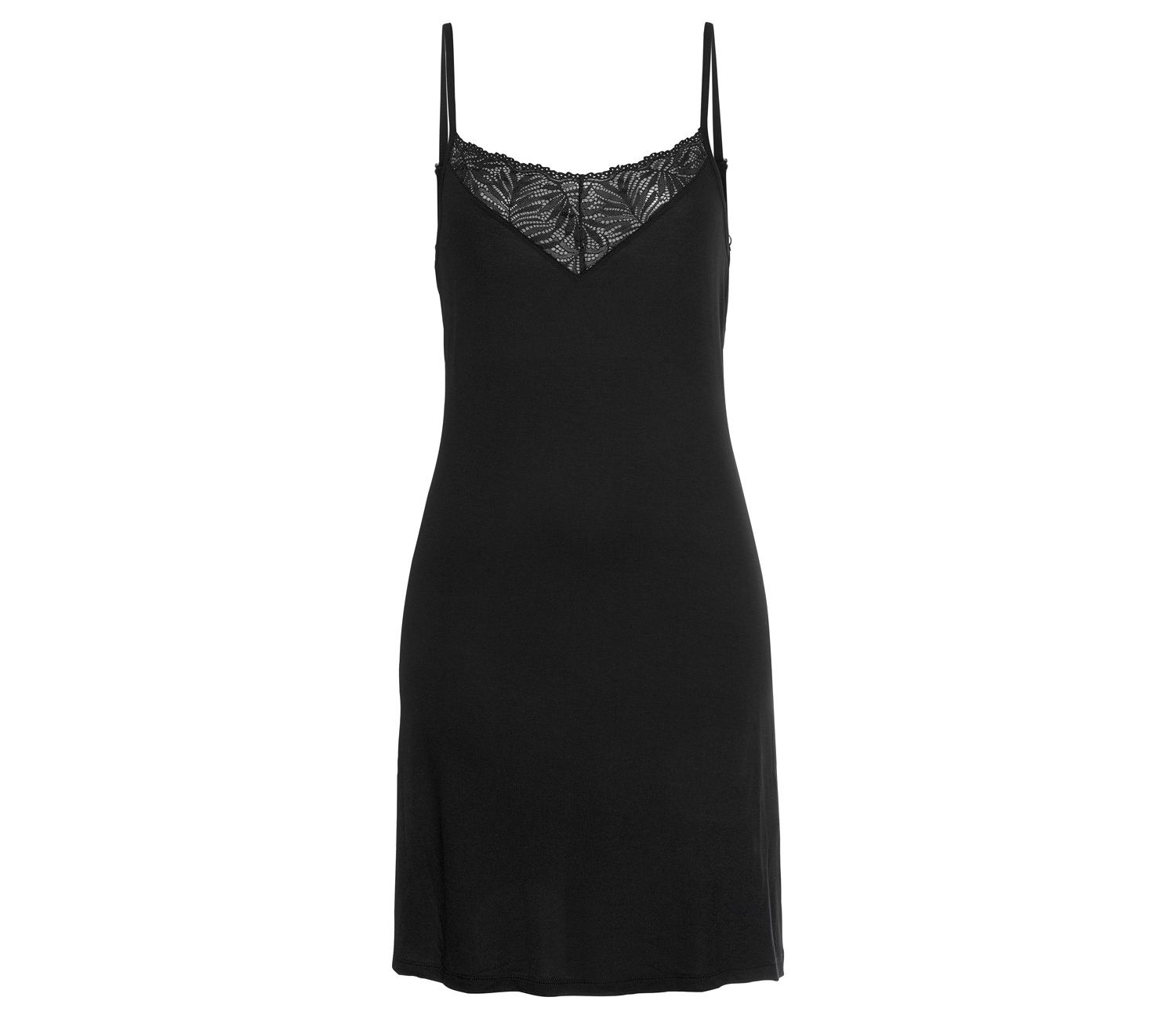 Women's Viscose Lace Detail Nightgown Negligee