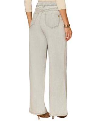 Women's Double Yoke Wide-Leg Jeans