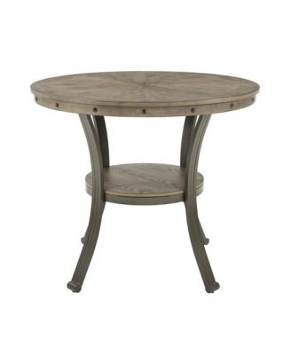 Franklin Gathering Counter Height 42 inch - Round Pub Table Pewter