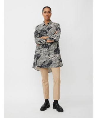 Women's Loose Fit Longline Shirt