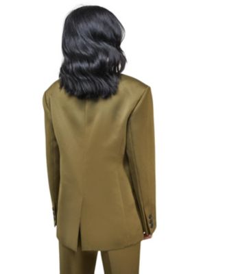 Women's Premium Satin Oversized Blazer