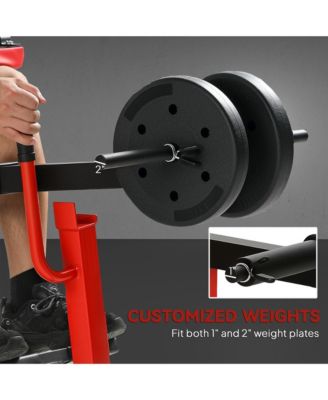 Seated Calf Raise Thighs Lower Leg Exercise Machine for Home Gym,
