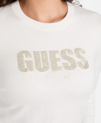 Women's Long-Sleeve Norah Crewneck Logo Sweater