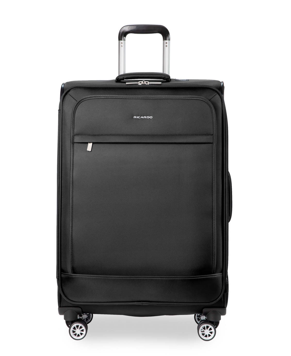 Ricardo Torrance Softside 26" Medium Check-in Spinner Suitcase In Gray