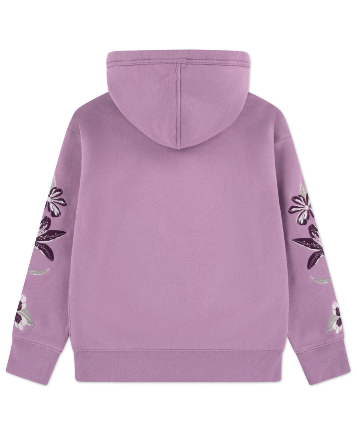 abercrombie kids Girls' Embroidered Pull-On Hoodie