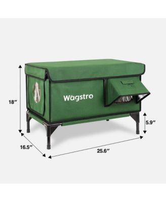 AllGuard Heated Outdoor Cat Shelter with Camera –