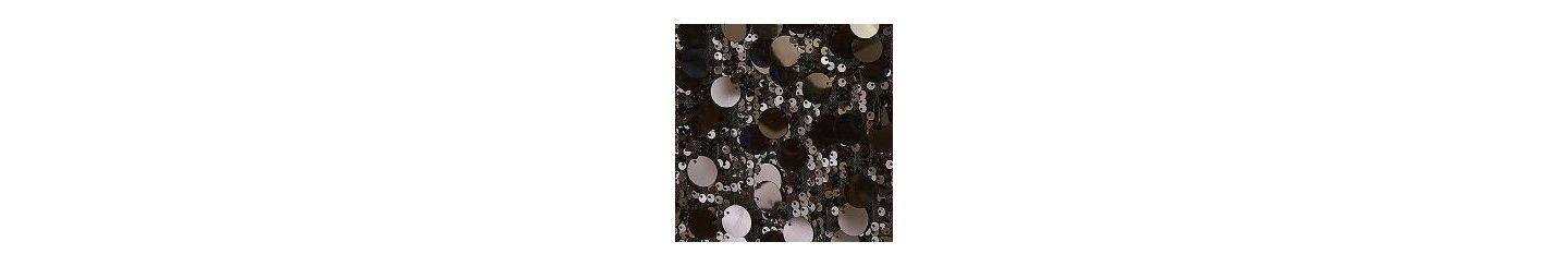 Женская юбка Yumi Big Sequin Mini, цвет: Чёрный — фото 2