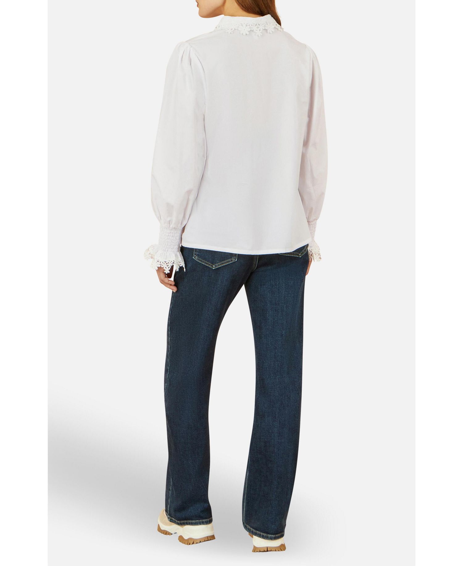 Women's Lace Trim Shirt