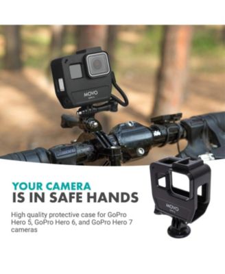 GPR-5 Media Housing Case Compatible with GoPro HERO5, HERO6, HERO7