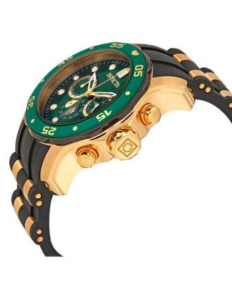 Men's 17886 Pro Diver Quartz Multifunction Green Dial Watch