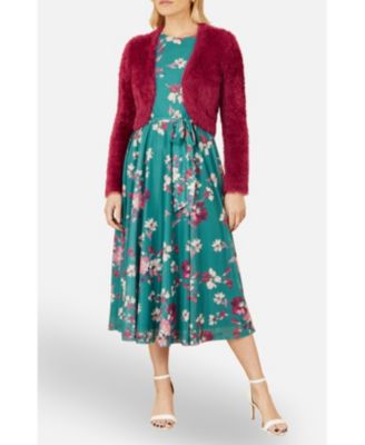 Women's Eyelash Knit Bolero