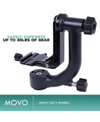 GH700 MKII Professional Gimbal DSLR Tripod Head with Long and Short Arca-Swiss Plates