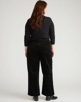 Women's Plus Camila Wide Leg Corduroy Pants
