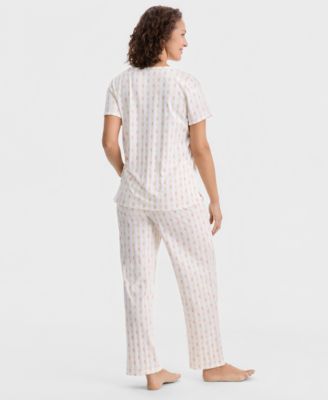 Women's Short-Sleeve Pajama Set, Macy's Exclusive
