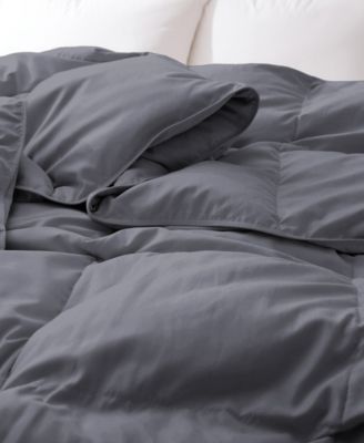 Warm and Cozy 360 Thread Count All Season Down and Feather Fiber Comforter, Twin
