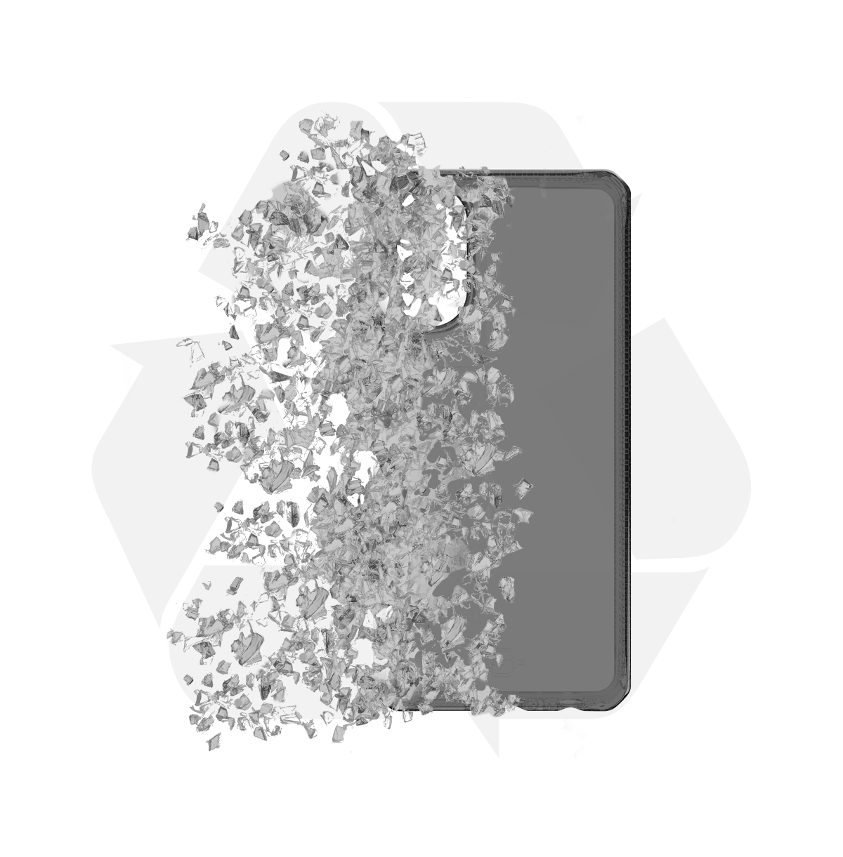 ITSkins Spectrum_R Clear Case for Tcl 50 Xe Nxtpaper 5G