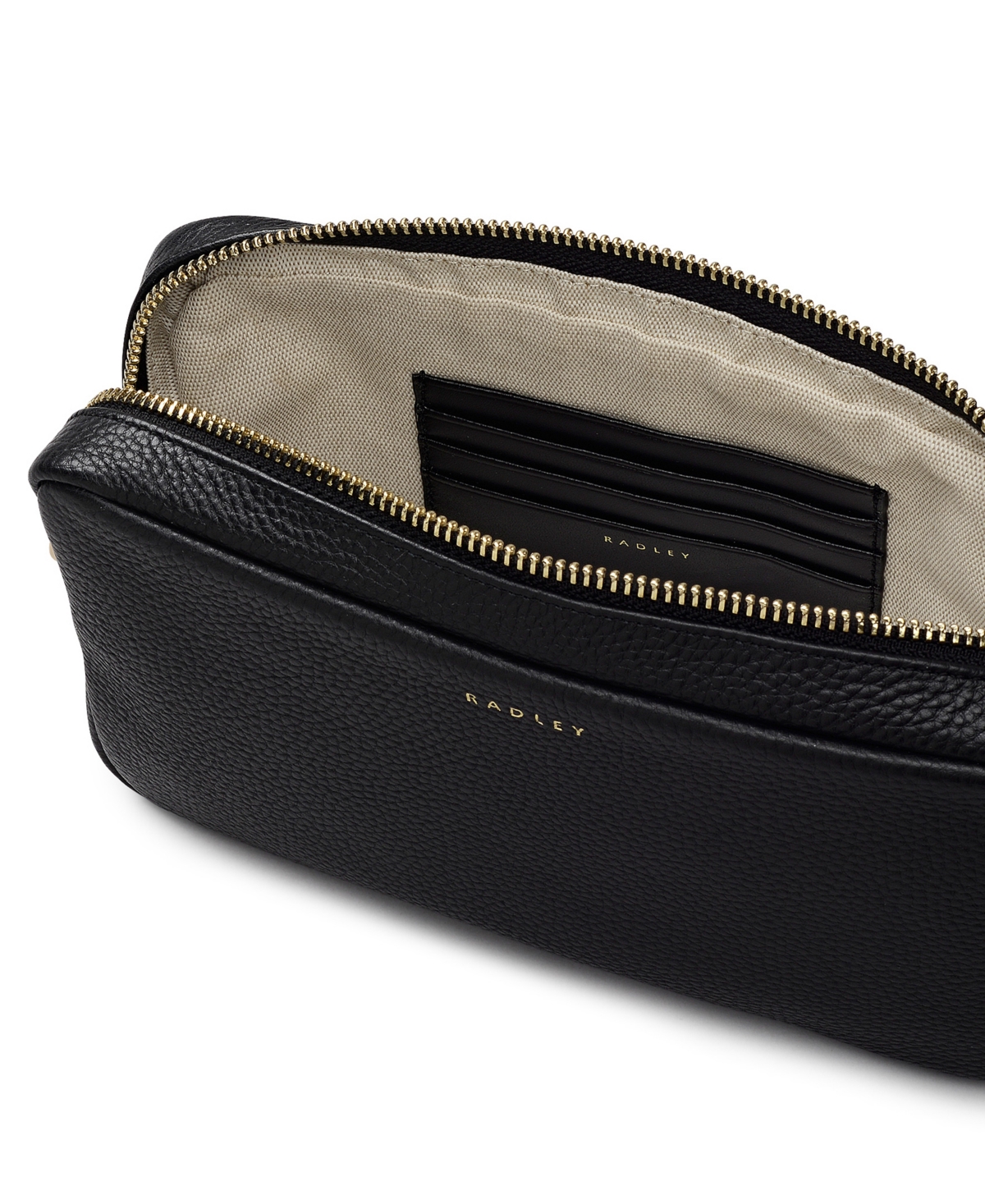 Radley London Tavistock Small Zip Around Crossbody Bag In Black