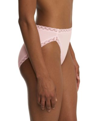 Women's Bliss Lace-Trim Cotton French-Cut Brief Underwear 152058