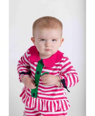 Baby Girls One Piece & Suits & Sets Knit Longall With Ladybug