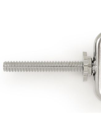 34” Threaded Chrome Tricep Bar with Star-Lock Collars