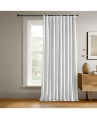 Signature Extra Wide Velvet Blackout Curtain