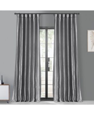 Faux Silk Taffeta Blackout Curtain