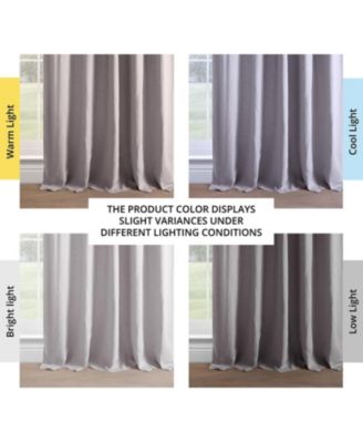 French Linen Room Darkening Curtain