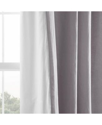 French Linen Room Darkening Curtain