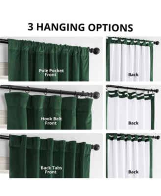 Signature Velvet Blackout Curtain