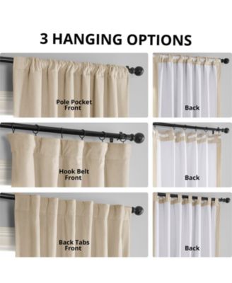 Signature Velvet Blackout Curtain