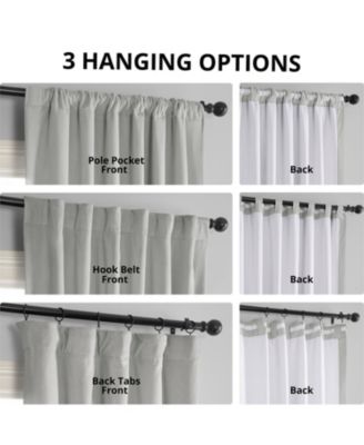 Signature Velvet Blackout Curtain