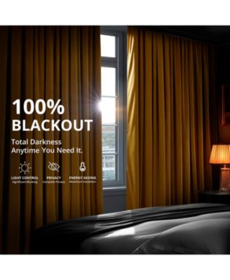 Signature Velvet Blackout Curtain