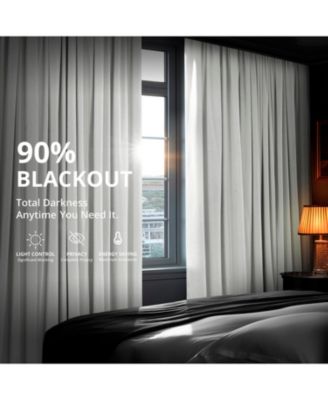 Signature Extra Wide Velvet Blackout Curtain