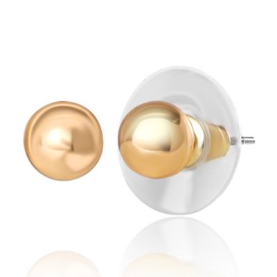 Gold-Tone Bow, Butterfly & Pearl Stud & Hoop Earring Set, 12 Pairs