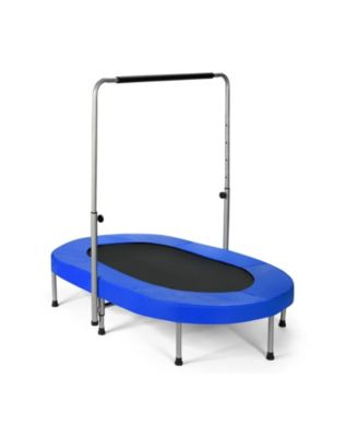 2-Person Foldable Mini Kids Fitness Rebounder Trampoline