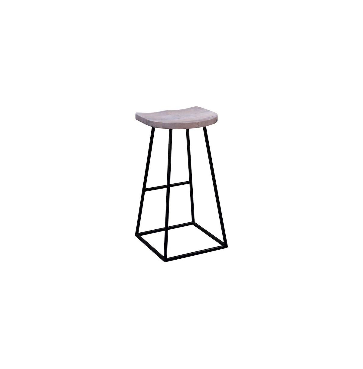 Porter Designs Clement Solid Wood 30" Bar Stool