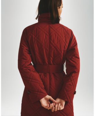 Plus Size Nehra Quilted Coat