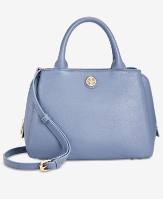 Giani Bernini Pebble Small Satchel Bag, Exclusively at Macy's 