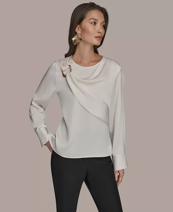 Women's Scoop Neck Long-Sleeve Top - thumbnail 7