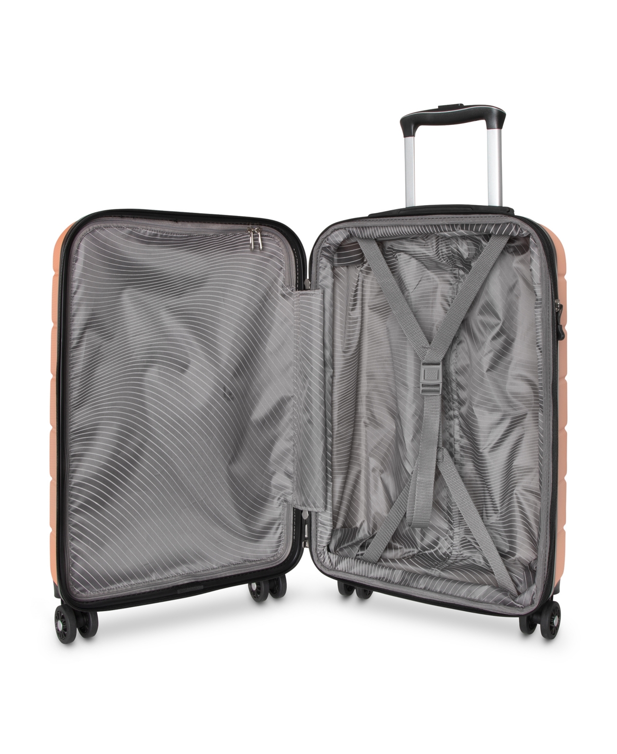 Skyway Silverton 23" Carry-on Spinner Suitcase In Orange
