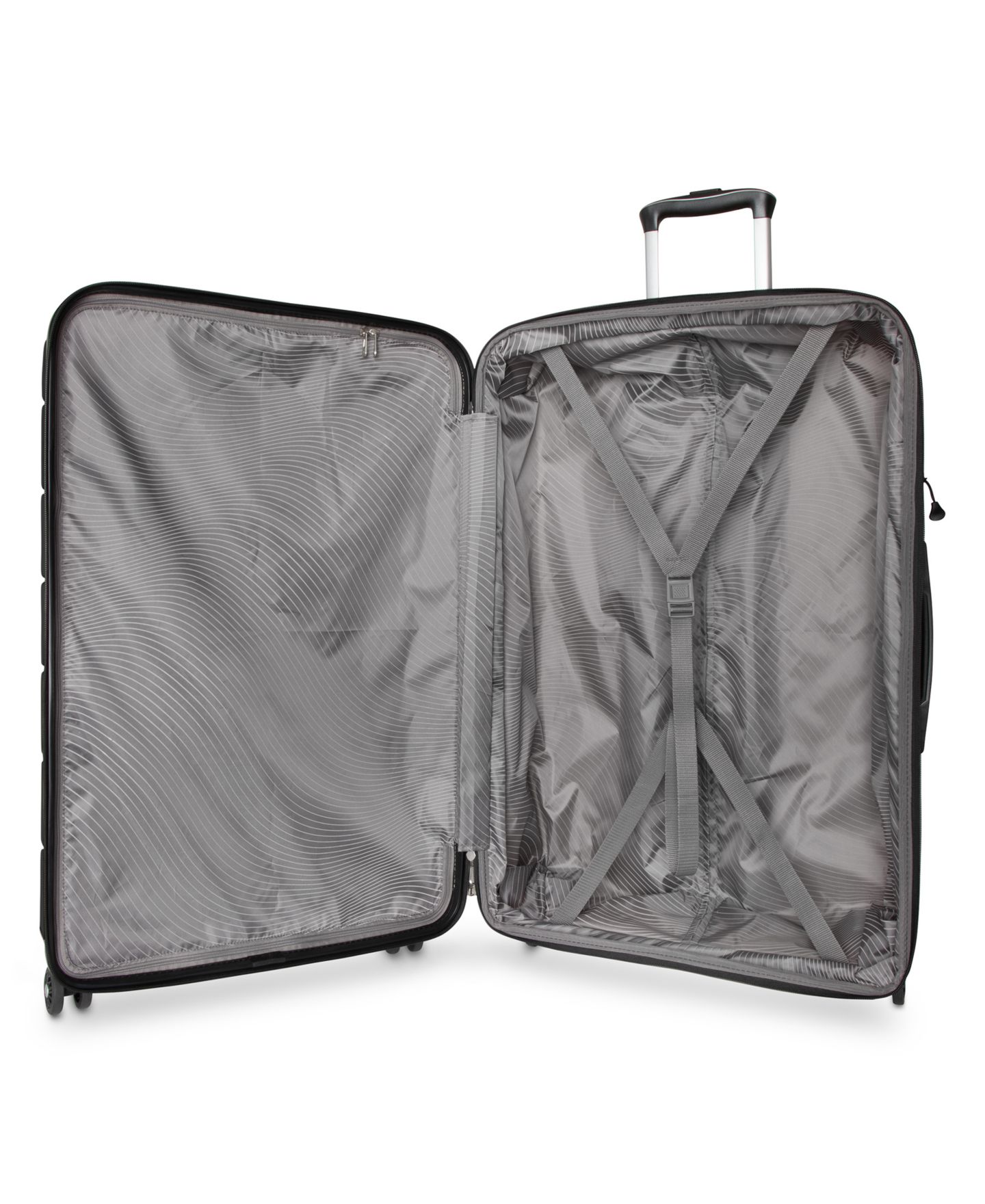 Чемодан Skyway Silverton 30" Large Check-In Spinner Suitcase, цвет: Чёрный — фото 5