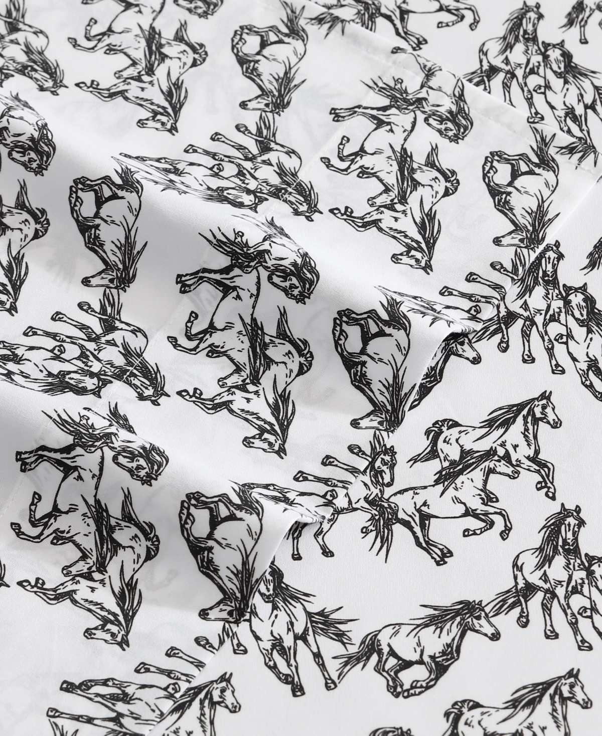 Wrangler Closeout!  Microfiber 3-pc. Sheet Set, Twin In Black