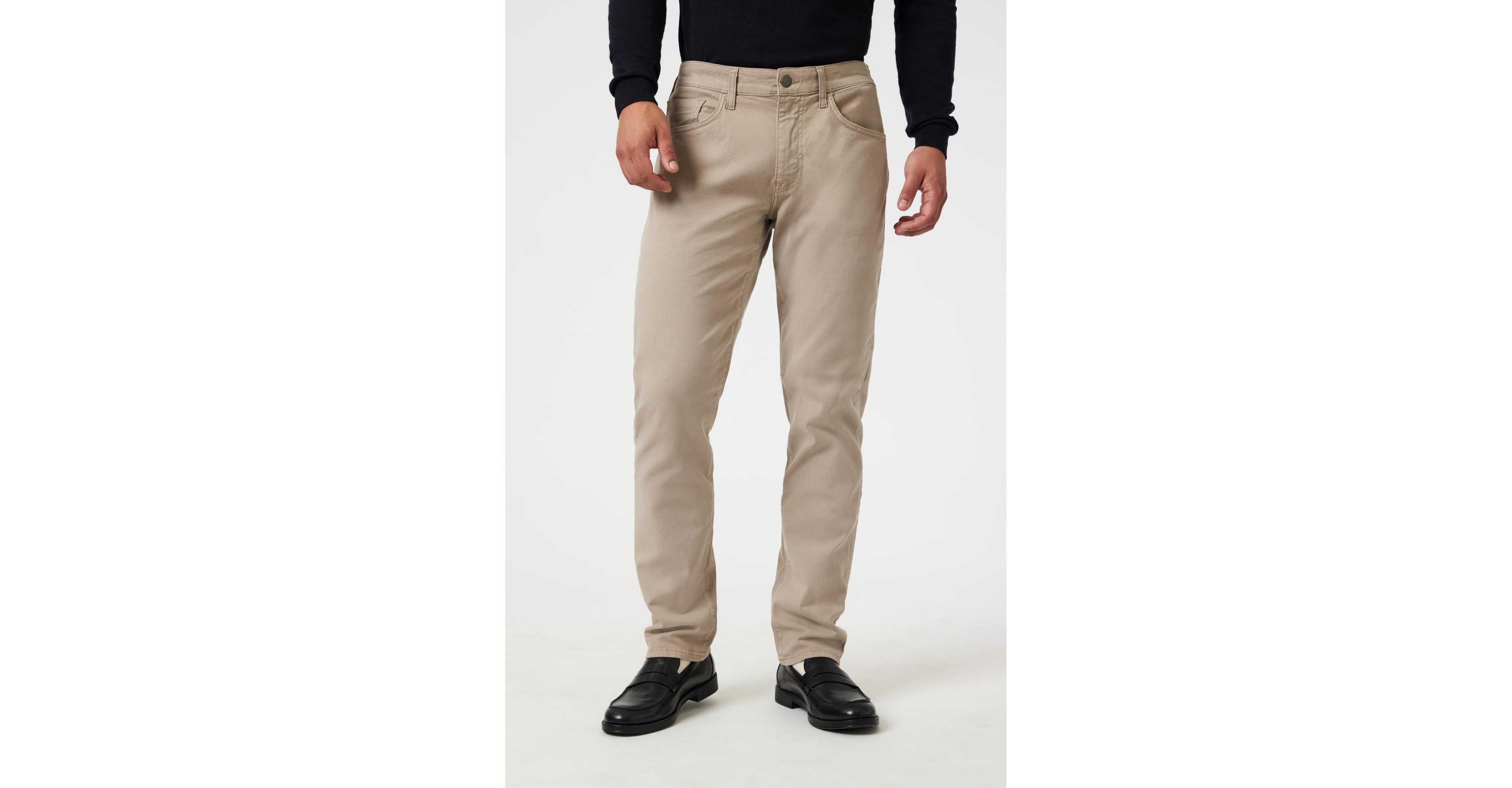 Mavi Men's Marcus Slim Straight Leg Latte Luxe Twill