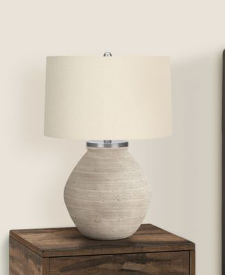 Lighting 25" Linen Table Lamp