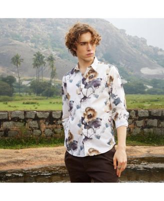 Men's Off-White Earthy Splotch Shirt