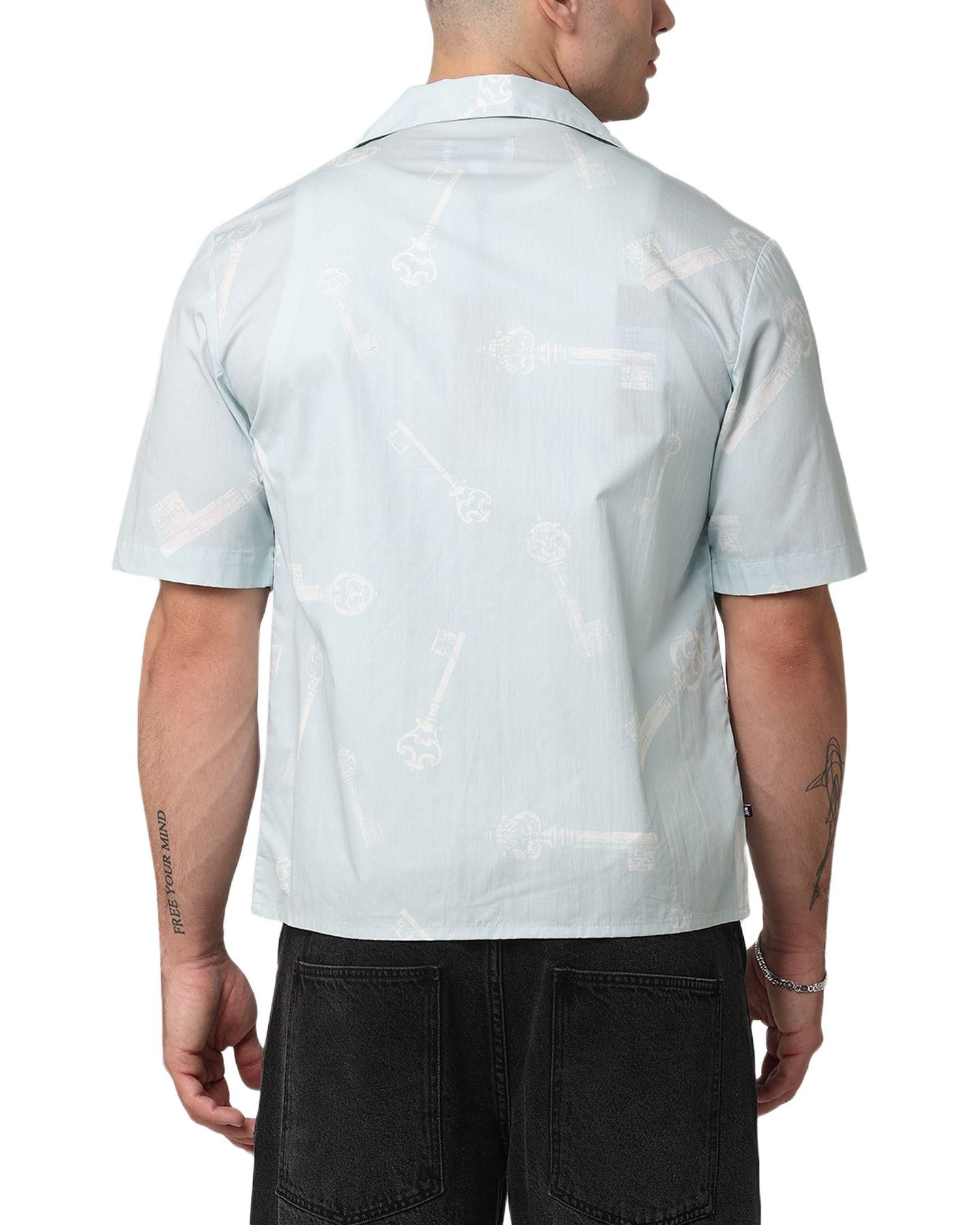 Мужская рубашка SAINT MORTA Skeleton Key Button Up — фото 2
