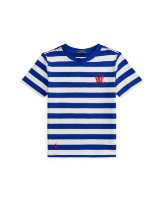 Polo Ralph Lauren - Boys' 2T-7 Crest Striped T-Shirt