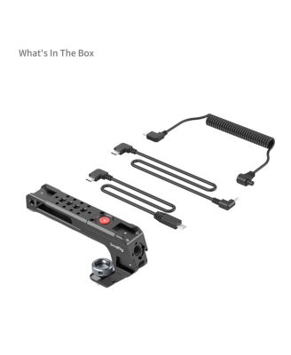 Top Handle with Recording Trigger and 3/8''-16 Screw Monitor Mount