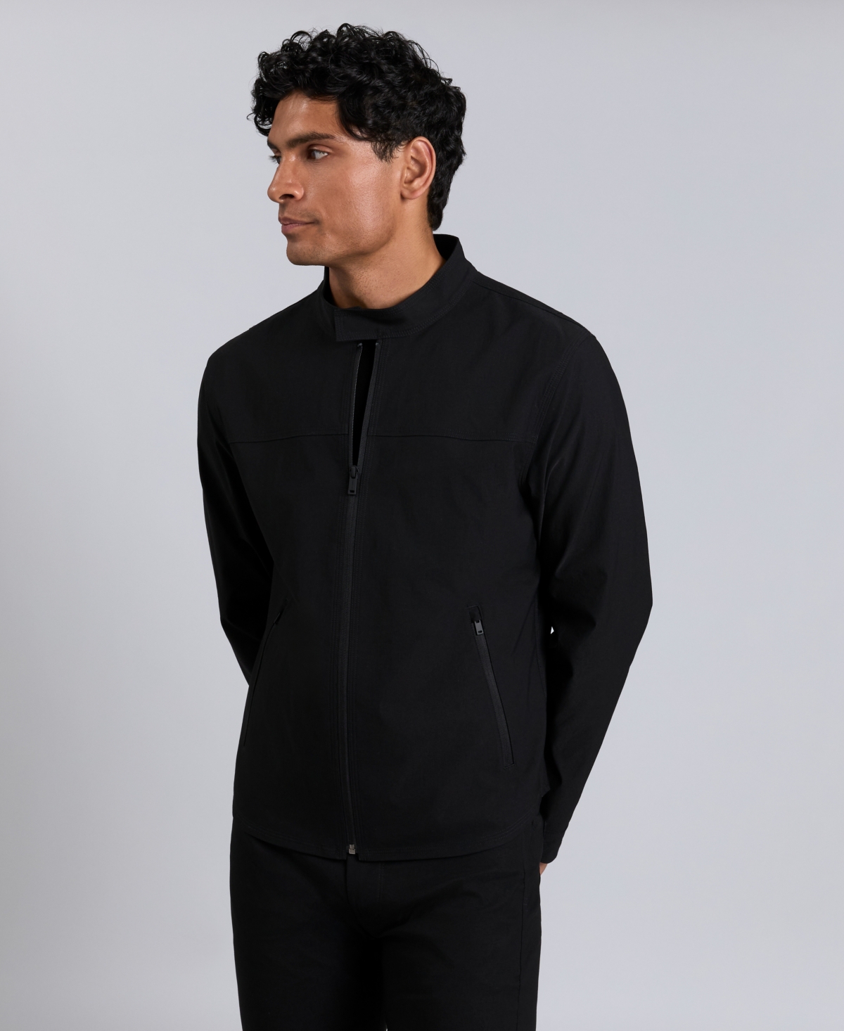 Kennth Cole Men's Flex Water-Resistant Full-Zip Utility Jacket