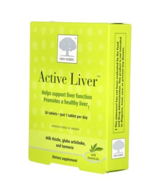 Active Liver | Daily Liver Supplement | Milk Thistle, Artichoke & Turmeric | for
